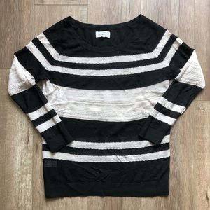 Lou & Grey Sheer Sweater